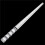 Steel Ring Mandrel Pro Stainless Steel Solid Ring Mandrel US 0-15 Mandrel Ring Sizer with 1/4 Size Hammerable Mandrel 5