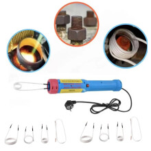 1400-W--Flammenloses Magnetinduktionsheizgerät, Handheizgerät zum Lösen Von Autoschrauben, Reparaturwerkzeug mit 8 Heizspulen, EU 220 V