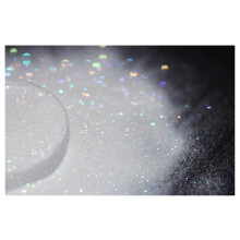Cosmetic Grade 0.1mm Green Ultra Fine Glitter Powder for Makeup Nails Resin and Crafts 50g