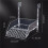 Turtle Sunbathing Platform - Wall Mounted Acrylic High Water Level Resting Floating Platform S 8