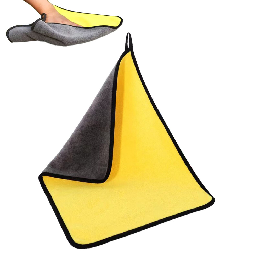 Microfiber Car Wash Towels 7Pcs Set 30X40cm Double Sided Ultra Absorbent Scratch Proof 9169991617275