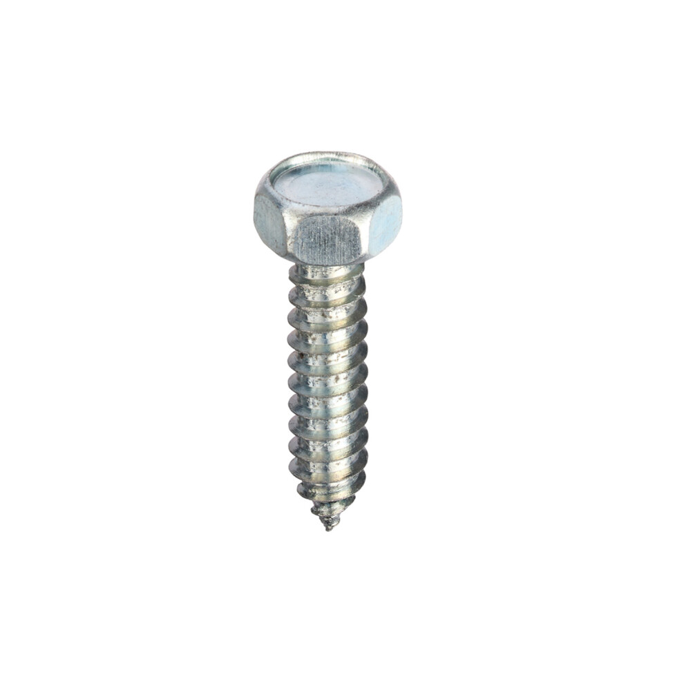 Unifix Self-Tapping Screws Indented Hex Head Ab Din 7976-C 14G X 1" - Box Of 250 5014196171982