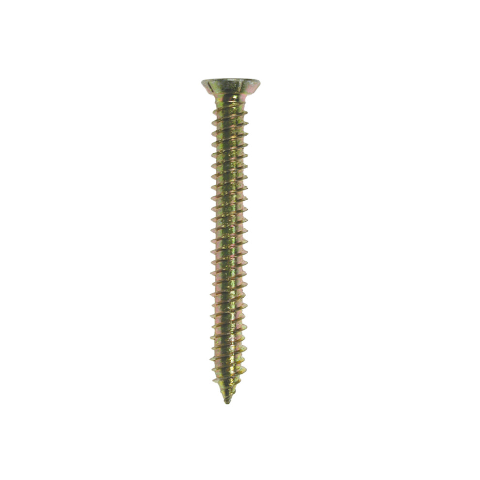 Jcp Fixings Concrete Screws Csk Head Zyp 7.5 X 70Mm - Fjcs75070a - Box Of 100 5014196754512