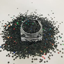 Iridescent StarShaped Nail Art Glitter Flakes MultiColor Shimmer Craft Decoration 10g
