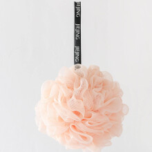 Soft Bath Sponge with Hanging Rope for Gentle Skin Cleansing and Rich Foam in Multiple Colors