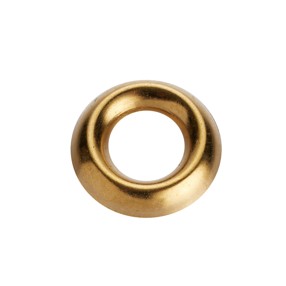 Unifix Brass Surface Screw Cups - 9-10G - 9Tqbsurfscu/020 - Box Of 500 5014196079677