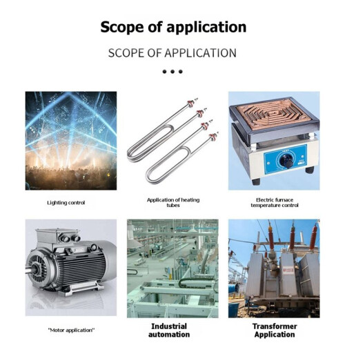 1 Pcs Single-Phase Solid-State Relay SSR-40DA/25DA  Control for AC Single-Phase Non-Contact SSR-40DA 2