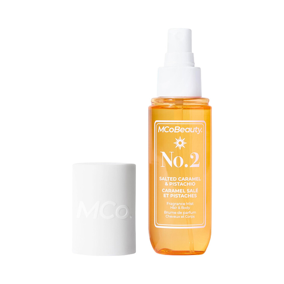 Light Mcobeauty - Fragrance Mist No.2 - Body And Hair Spray - Salted Caramel And Pistachio - Sweet Scent Perfume Body Mist, Fragrance For Women
