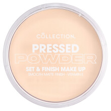 Collection Cosmetics Pressed Powder, Velvety Matte Finish, 15g, Ivory