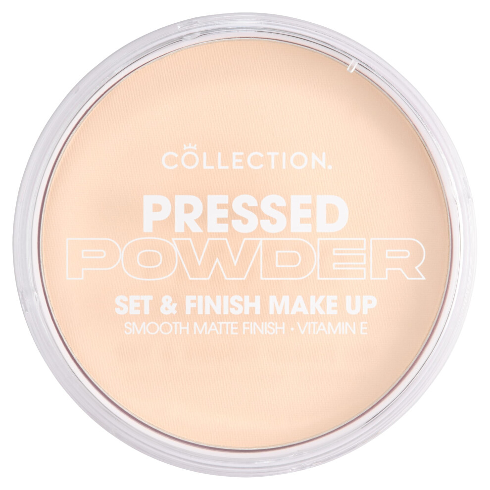 Collection Ivory Cosmetics Pressed Powder, Velvety Matte Finish, 15G,