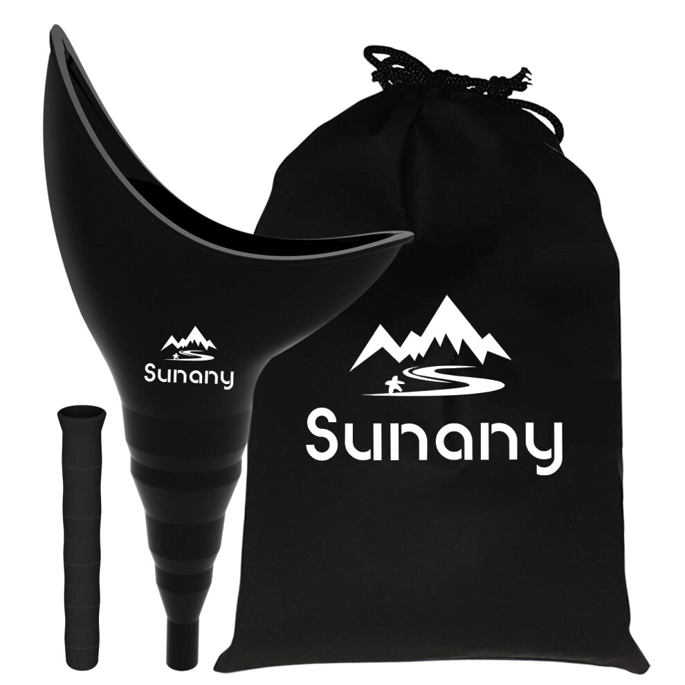 Sunany Female Urinal Female Silicone Urination Device Portable Urinal For Women Pe