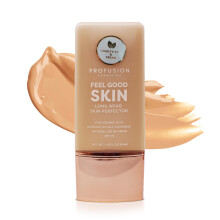 Profusion Cosmetics Lightweight Liquid Foundation for a Flawless and Elegant Radiance, Breathable Makeup for Improves Uneven Skin Tone, Cruelty-F