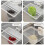 Sink Strainer Basket with 200 Mesh Filter Bags,Multi-Function Hanging Colander & Foldable Food Waste Catcher for Kitchen 2