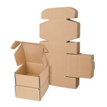 Corrugated Cardboard Shipping Boxes, 12012040mm Royal Mail Small Parcel PiP Postal Boxes, Brown Packaging Mailing Boxes for Business, Posting,
