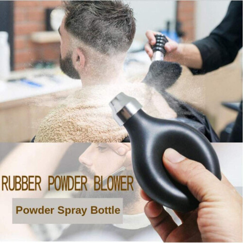 Barber Talc Powder Dispenser 100mL Refillable Neck Sprayer for Controlled Even Application 2