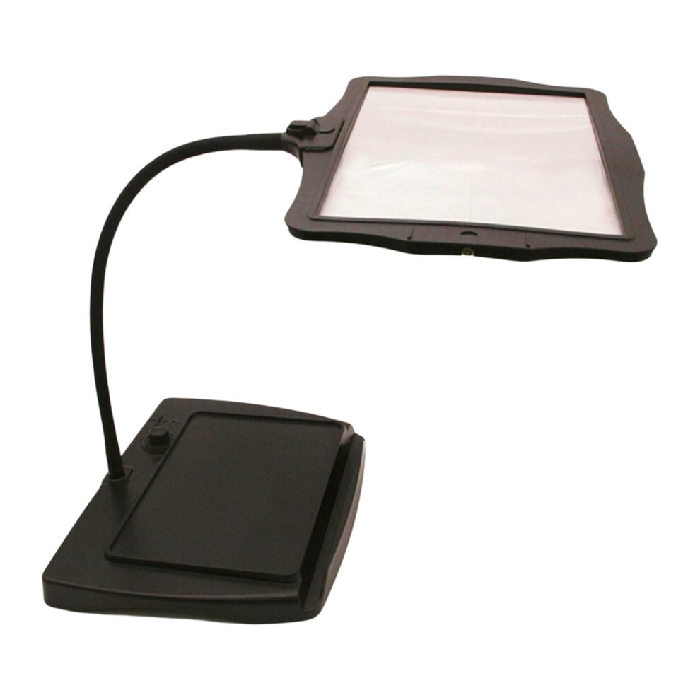 Light Desktop Magnifier With 48 Led Usb Rechargeable Led Magnifying Lamp For Reading And
