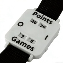 Score Keeper Wristband Adjustable,Counter Wrist Strap with Score Display,Tennis Scoreboard for Scorekeeper Outdoor