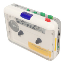 Kassette-zu-MP3-Converter Weiß, Modell TON010S, Tragbarer USB-Stereo