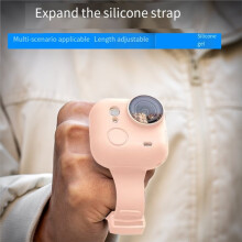 For GoUltra Silicone Protective Case Hand Wrist Band Strap Adjustable Wristband Camera Accessories C
