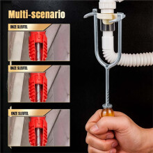Under Sink Wrench Faucet Tool,Basin Wrench Multifunctional for Tight Spaces,Tool Kit for Faucet Installation Removal