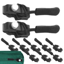 Zipper  Kit 10PCS Replacement Zipper Pulls for Jackets Bags Luggage Universal Fit Durable
