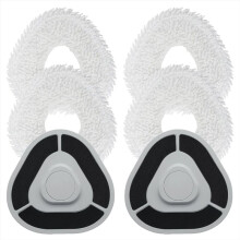 2 Mop Pad Holder and 4 Mop Pad for Freo X Ultra, Freo, Freo Pro, Freo Z Ultra, Freo Z10,Z10 Ultra Vacuum Cleaner