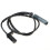 2PCS Rear ABS Wheel Speed Sensor 34526762466 for  E81 E87 E88 E90 E91 E92 5