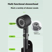 6000mAh Outdoor Shower USB Rechargeable Digital Display Camping Shower for Camping Hiking Pet Bath Surfing Boat RV Use