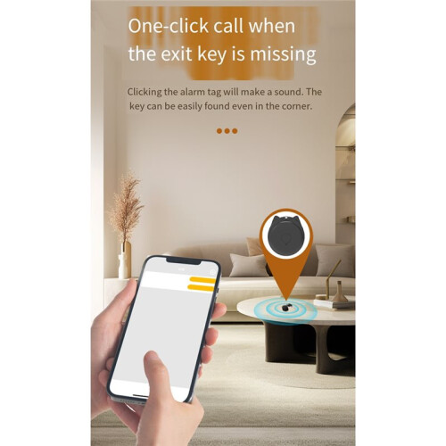 Cat Shape  GPS Pet Location Tracker Key Kids Bag Finder Tracker Device Anti-Lost Reminder for IOS/ Android 2
