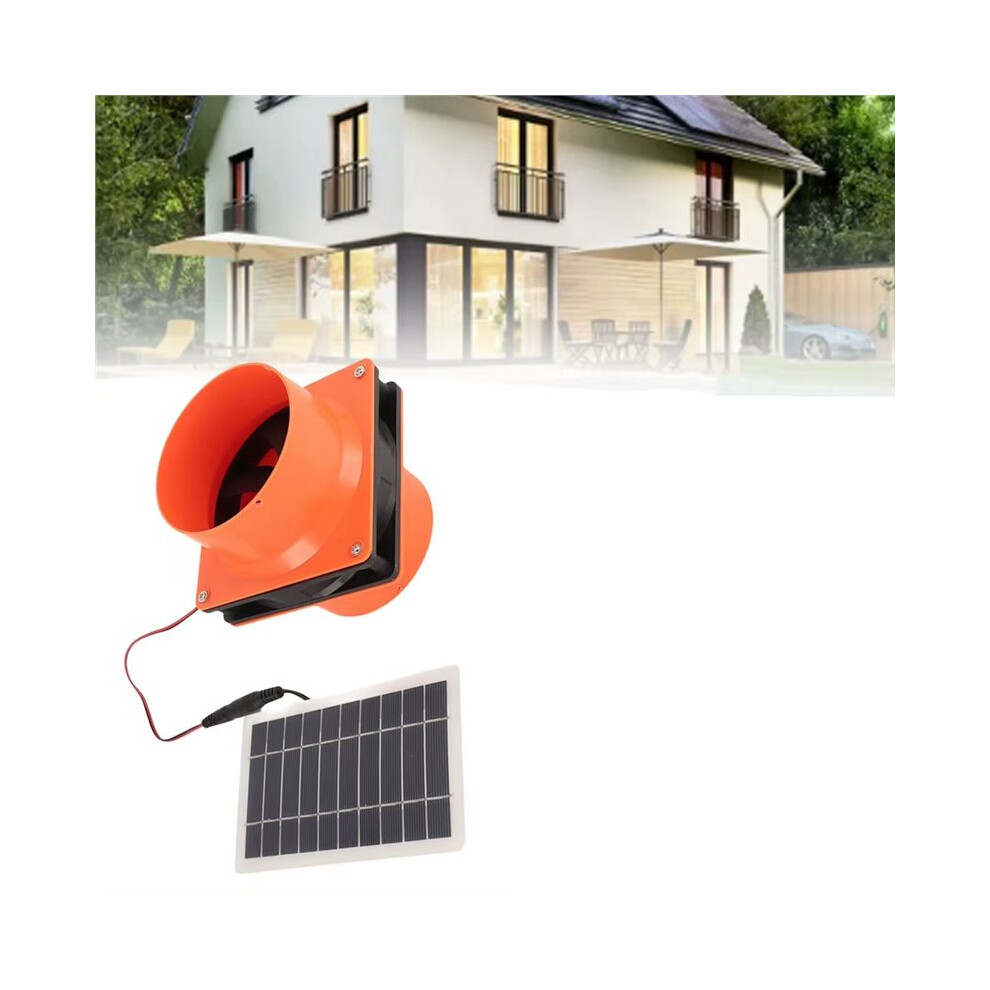 10W 12V Solar Exhaust Fan Solar Panel Ventilation Fan Kit For Chicken Coop Greenhouse Shed Rvs Boats 6033075644194