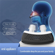 Electric Anti Snoring Devices 6 Model Adjustable EMS Pulse Stop Snore for Comfortable Sleep Health Care Sleep Apnea Aid