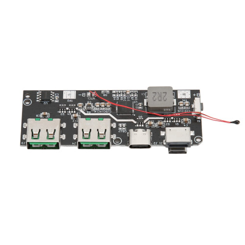 5Port USB Charging Module DualWay Fast Charger Board for Micro USB TypeC Devices 12V DC