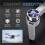 4K Drone Motor Arm Assembly Replacement Front Left Arm, Compatible for   4K Spare Parts 4