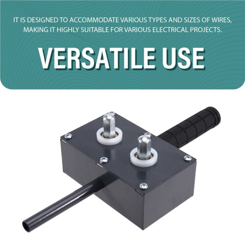 Industrial Cable Pulling Device for Electricians, DIY Projects, Aluminum Alloy 2