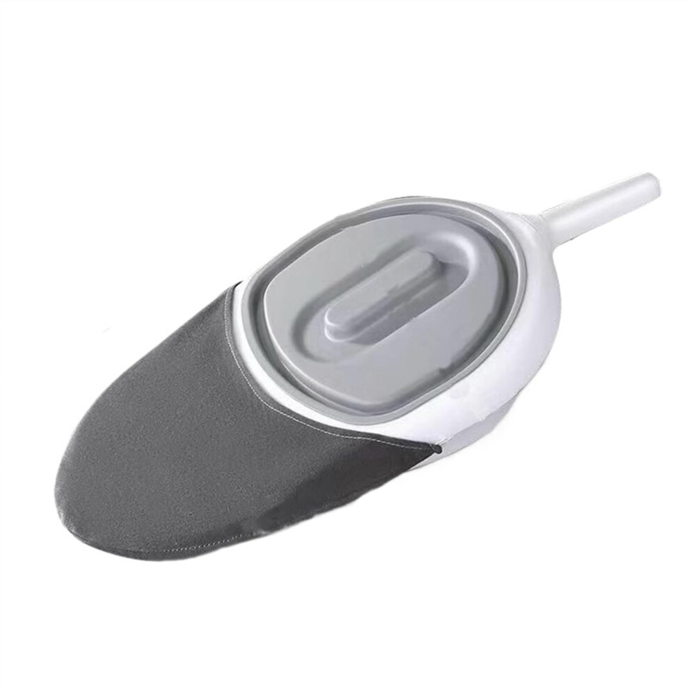 Spill Proof Male Urinal Bottle with Lid for Elderly Men Nighttime Bedside and Travel Use Grey