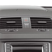 Car Dashboard Air Conditioning Outlet Assembly for 2014-2017 A/C Vent Grille Panel