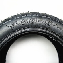 10-Zoll-Offroad-Reifen 3.50-6, Dickerer Schlauchloser Reifen für Elektroroller und Elektro-Balance-Cars, Innendurchmesser 150 mm