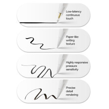 6PCS Replacement Pencil Tips for  Pencils Pro/USB-C/2nd Gen/1st Gen Tips Writing Stylus Nib for  Pencil