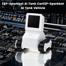 Esp-Sparkbot Desktop Pet Robot with Esp32 Electronic Multiple Functions  Pet Robots Cute Accessories No Camera
