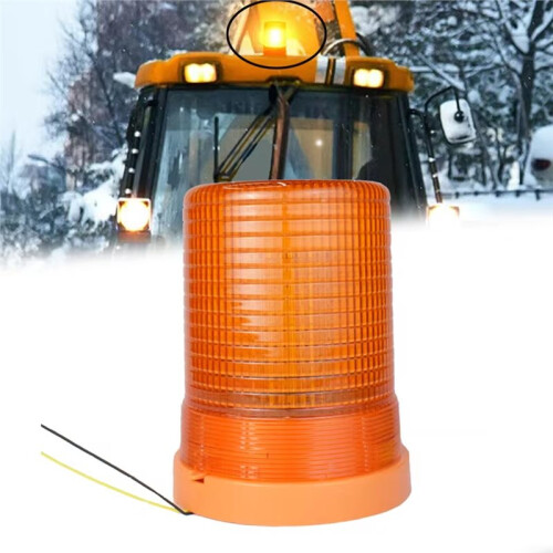 LED Rotating Flashing Warning Beacon 80 LEDs 24V for Fire Engine, Tractor, Truck 2