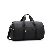 Carry On Garment Bag 2in1 Garment Duffel Bag for Men, WrinkleResistant for Suits, Black