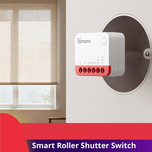 -ZBRBS Zigbee  Roller Shutter  Zigbee Local Scene Signal Booster Transform Curtains EWeLink Via ZigBee Hub 1