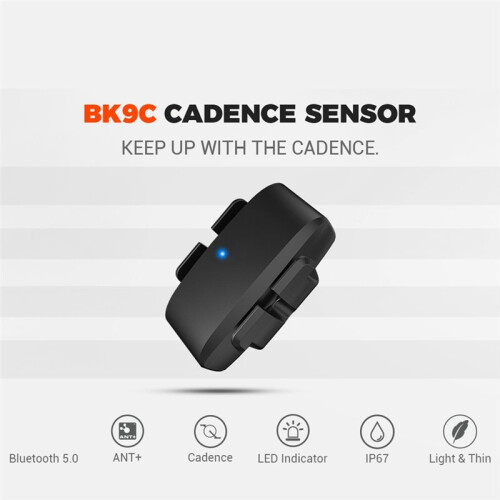 Bicycle Cadence Sensor Bluetooth5.0 ANT IP67 Waterproof Real- Cadence Measurement Improve Cycling Performance 1