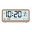 Multi-Function Wooden Digital Clock LED Brightness Adjustable Temperature and Humidity Display Dual Mode Alarm Clock 6
