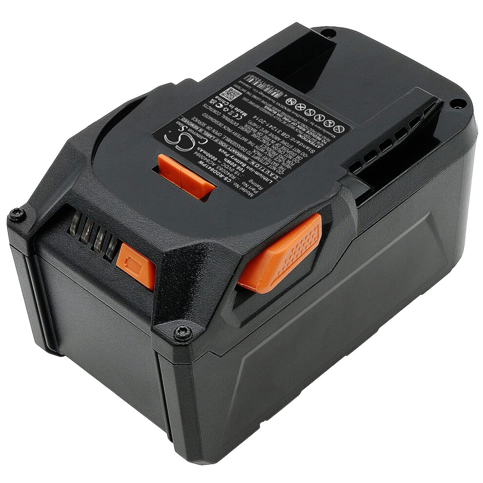 Replacement Battery 6000Mah Lithiumion For Aeg 18V L1815r L1830r Cordless Drill Extended Runtime 9073542610809