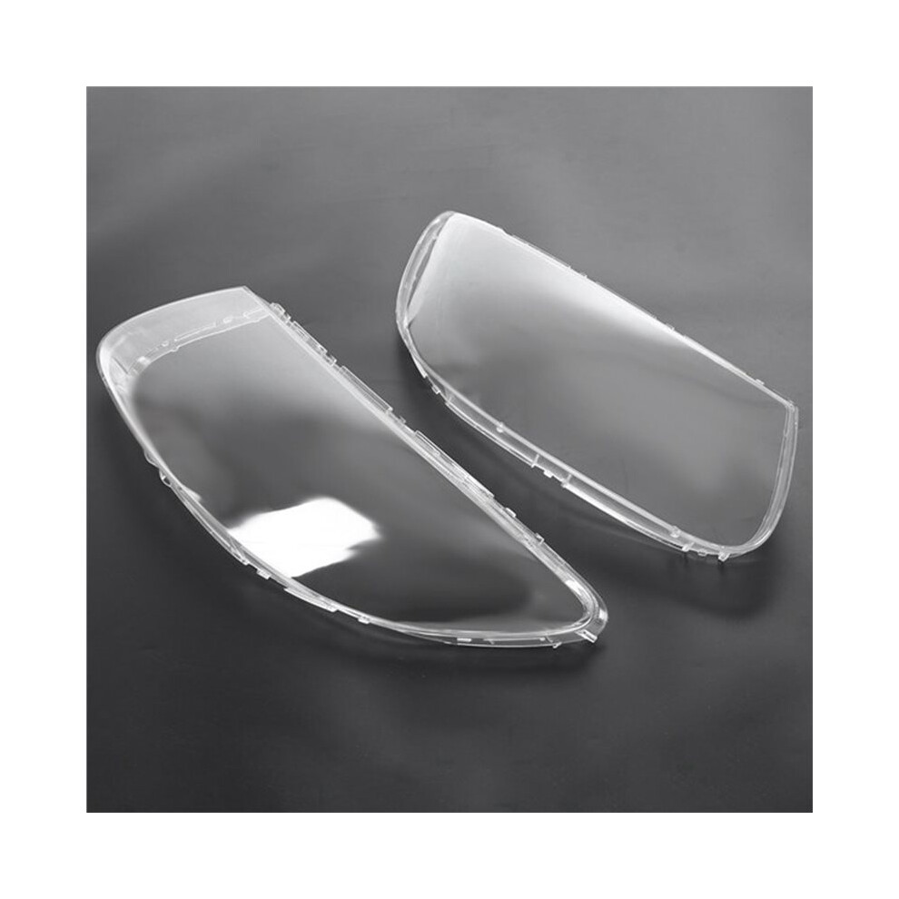 1Pair Car Clear Lens Shell Cover Front Head Cover Replacement For Santa Fe 2008 2009 2010 2011 2012 Light 4713048146130