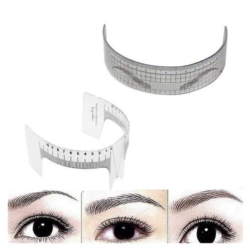 Eyebrow Mapping Tool with Flexible Contour, Reusable Microblading Ruler for Precise Symmetrical Brows 2