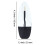 10Pcs 7ml Empty Lip Gloss Tubes with Brush Applicator, Maple Leaf Shape, LeakProof Black Cap 2