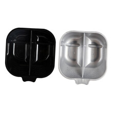 Double Hair Dye Mixing Bowl Set 2pcs Dual Bowl Design Easy Clean for Salon and Home Hair Coloring