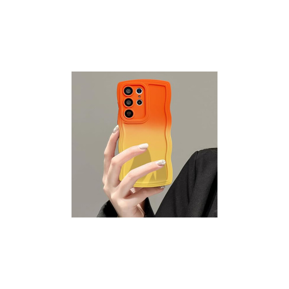 Shockproof Slim Gradient Tpu Case Cover With Raised Lens And Wireless Charging For Samsung Galaxy S25 Ultra 9771547514350